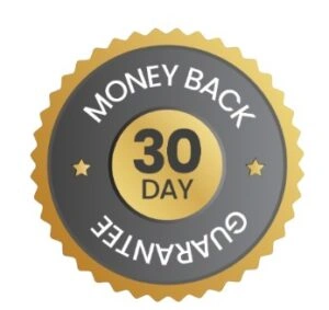 30-day money-back guarantee badge for the CarProtect Steering Wheel Lock